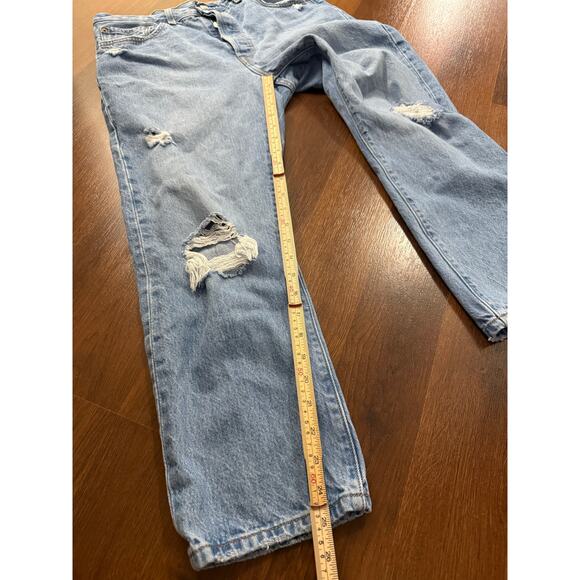 Levi’s 501XX Button Fly Women's Jeans Light Wash Y2K Casual Minimalist Sz 31 - Picture 7 of 8